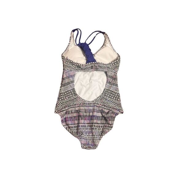 Prana Inez One Piece Purple Braided Detail in Back Women size XS - Picture 4 of 7